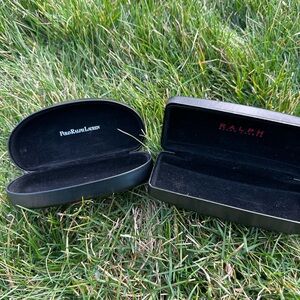 Polo by Ralph Lauren Black Eyewear Cases Duo